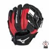 Mizuno Prospect Series Powerclose 10″ Baseball Glove Black/Red -Cheap Baseball bat Store 312721 PROSPECT SERIES POWERCLOSE BASEBALL GLOVE 10 1