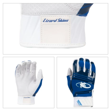 Lizard Skins Komodo Pro V2 Batting Gloves – True Blue 3 Lizard Skins Komodo Pro V2 Batting Gloves – True Blue
