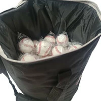 GTX Team Ball Bag With 3 DOZ Blem Training Baseballs [Colour: Black]
