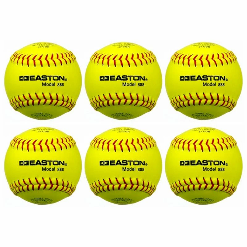 Easton 888 Softball Ball 12″ (6 Pack) 3 Easton 888 Softball Ball 12″ (6 Pack)