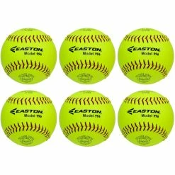 Easton 996 Softball Ball Neon Synthetic Leather 12″ (6 Pack)