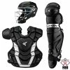 Easton Gametime Catcher’s Set Intermediate Black/Silver -Cheap Baseball bat Store Easton Gametime