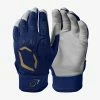 EvoShield Adult Pro-SRZ Batting Gloves – Navy