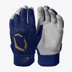 EvoShield Adult Pro-SRZ Batting Gloves – Navy