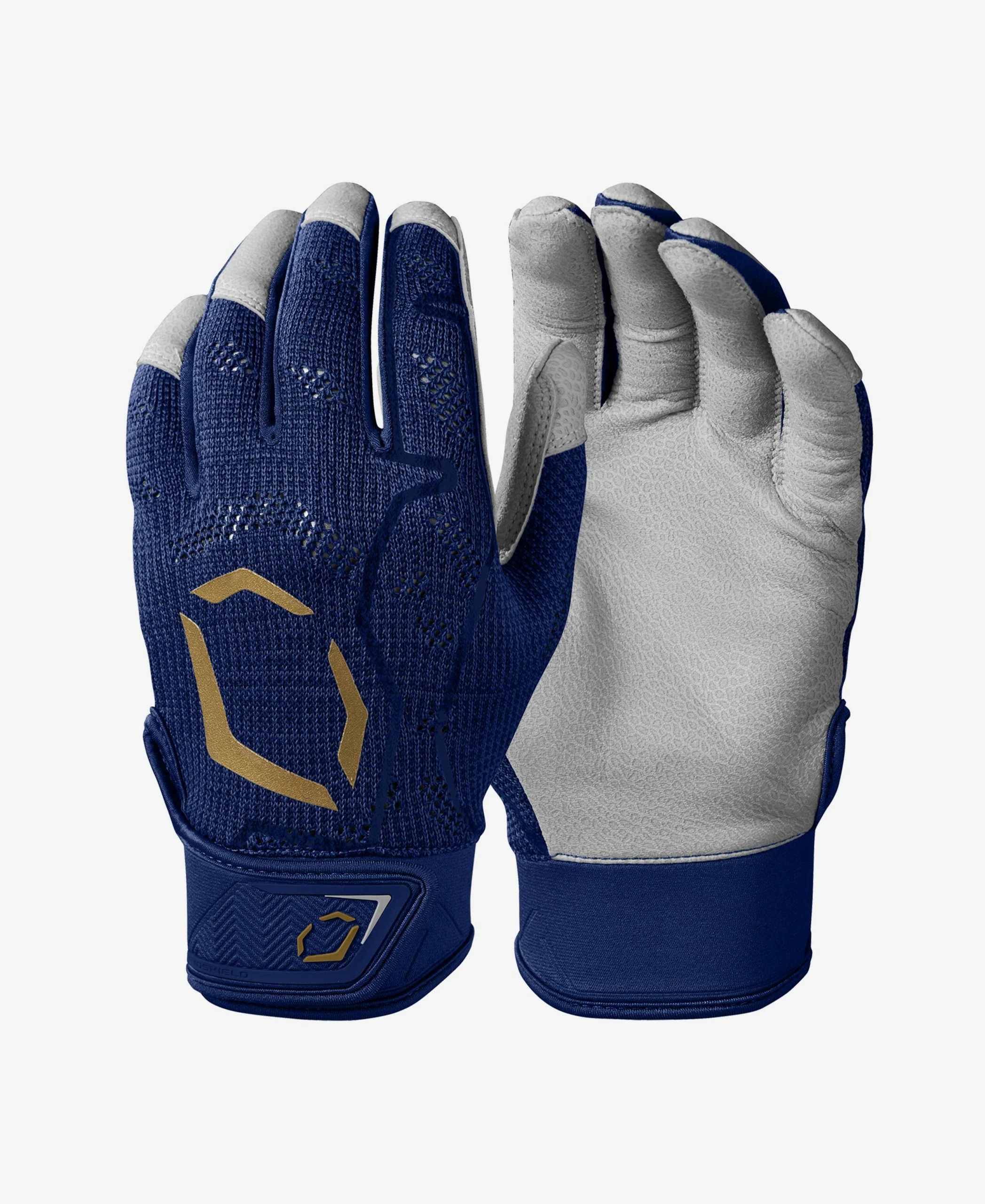 EvoShield Adult Pro-SRZ Batting Gloves – Navy 3 EvoShield Adult Pro-SRZ Batting Gloves – Navy