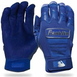 Franklin Adult CFX Pro Full Color Chrome Batting Gloves – Royal