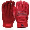 Franklin Adult CFX Pro Full Color Chrome Batting Gloves – Red -Cheap Baseball bat Store Franklin CFX Red 1