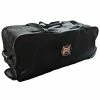 GTX Team Kit Bag W Telescopic Handle/Off-Road Wheels - Black -Cheap Baseball bat Store GTX KIT BAG BL