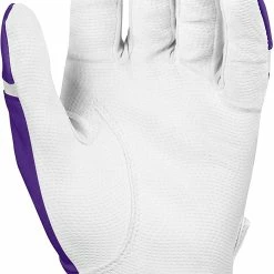 Louisville Slugger Youth Genuine Batting Gloves – Purple 7 Louisville Slugger Youth Genuine Batting Gloves – Purple -Cheap Baseball bat Store LS Batting Gloves Purple 2