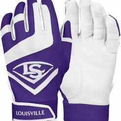 Louisville Slugger Youth Genuine Batting Gloves – Purple