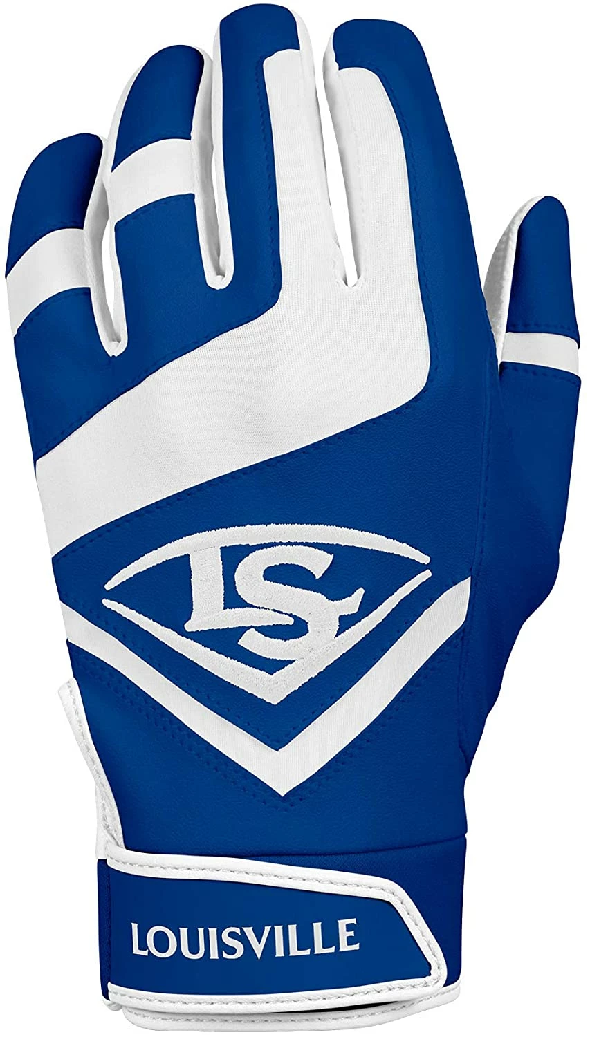Louisville Slugger Youth Genuine Batting Gloves – Royal 4 Louisville Slugger Youth Genuine Batting Gloves – Royal - Image 2