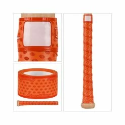 Lizard Skins 1.1mm DSP Ultra Bat Grip – Solid Colour -Cheap Baseball bat Store Lizard Skins 11mm DSP Ultra Bat Grip Blaze Orange 2