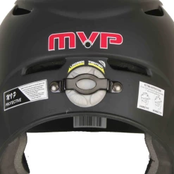 MVP Adjustable Batting Helmet – Matte Black -Cheap Baseball bat Store MVP Adjustable Batting Helmet 1