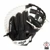 Mizuno Franchise Series 34″ Catcher’s Fastpitch Softball Glove Black/White