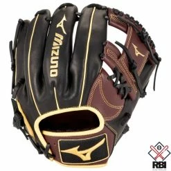 Mizuno MVP Prime 11.75″ Baseball Glove – Black/Brown