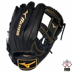 Mizuno MVP Prime 11.75″ Baseball Glove – Black/Gold