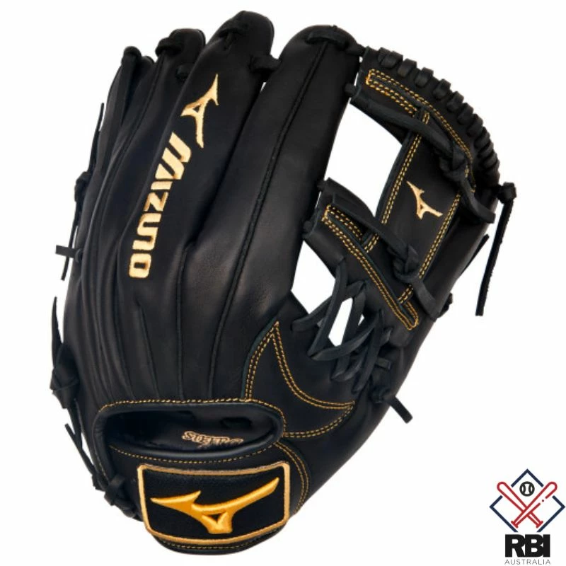 Mizuno MVP Prime 11.75″ Baseball Glove – Black/Gold 3 Mizuno MVP Prime 11.75″ Baseball Glove – Black/Gold