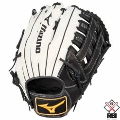 Mizuno MVP Prime 12.75″ Baseball Glove – Black/White