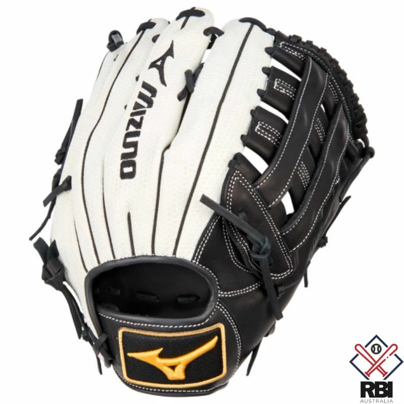 Mizuno MVP Prime 12.75″ Baseball Glove – Black/White 3 Mizuno MVP Prime 12.75″ Baseball Glove – Black/White