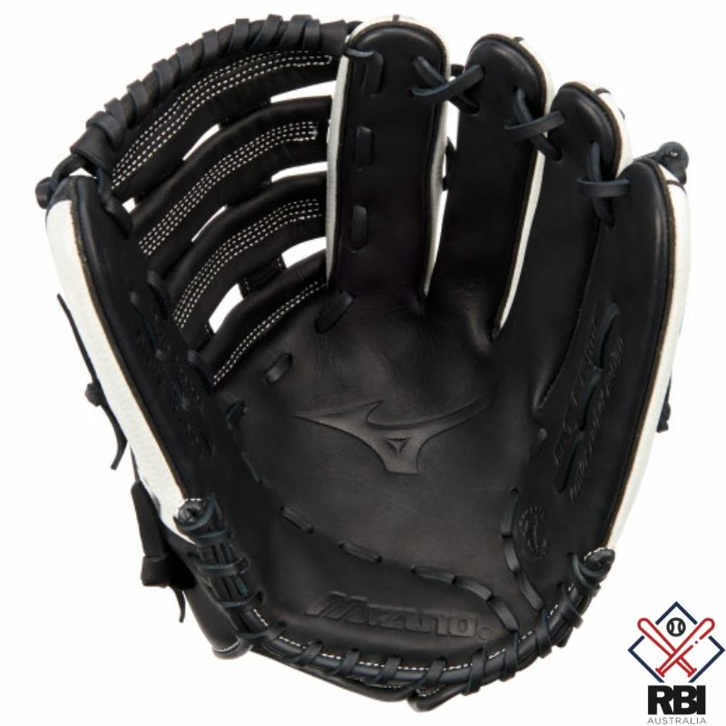 Mizuno MVP Prime 12.75″ Baseball Glove – Black/White 4 Mizuno MVP Prime 12.75″ Baseball Glove – Black/White - Image 2