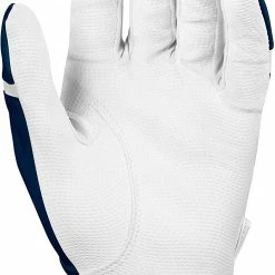 Louisville Slugger Adult Genuine Batting Gloves – Navy -Cheap Baseball bat Store WTL6104NA 2 1