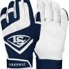 Louisville Slugger Adult Genuine Batting Gloves – Navy -Cheap Baseball bat Store WTL6104NA 3