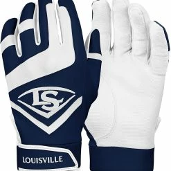 Louisville Slugger Adult Genuine Batting Gloves – Navy