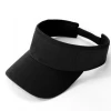 Null PLAIN Adjustable SUN VISOR : BLACK