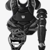 Null Wilson C1K NOCSAE® CATCHER’S GEAR KIT- Intermediate – BLACK