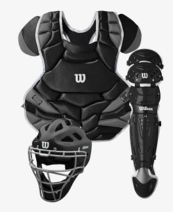 Null Wilson C1K NOCSAE® CATCHER’S GEAR KIT- Intermediate – BLACK 3 Null Wilson C1K NOCSAE® CATCHER’S GEAR KIT- Intermediate – BLACK