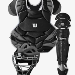 Null Wilson C1K NOCSAE® CATCHER’S GEAR KIT- Adult – BLACK