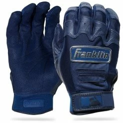 Franklin Adult CFX Pro Full Color Chrome Batting Gloves – Navy