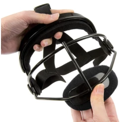 Null Rip-It Defence Pro Fielders Face Mask Replacement Chin Cup Black -Cheap Baseball bat Store cup2