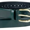Null Hunter Lawn Bowls Belt – BOTTLE GREEN -Cheap Baseball bat Store green belt