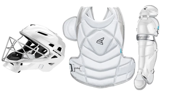 Null Easton Jen Schro ” The Fundamentals ” Fastpitch Catchers Set – White 3 Null Easton Jen Schro ” The Fundamentals ” Fastpitch Catchers Set – White