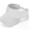 Null PLAIN Adjustable SUN VISOR : WHITE